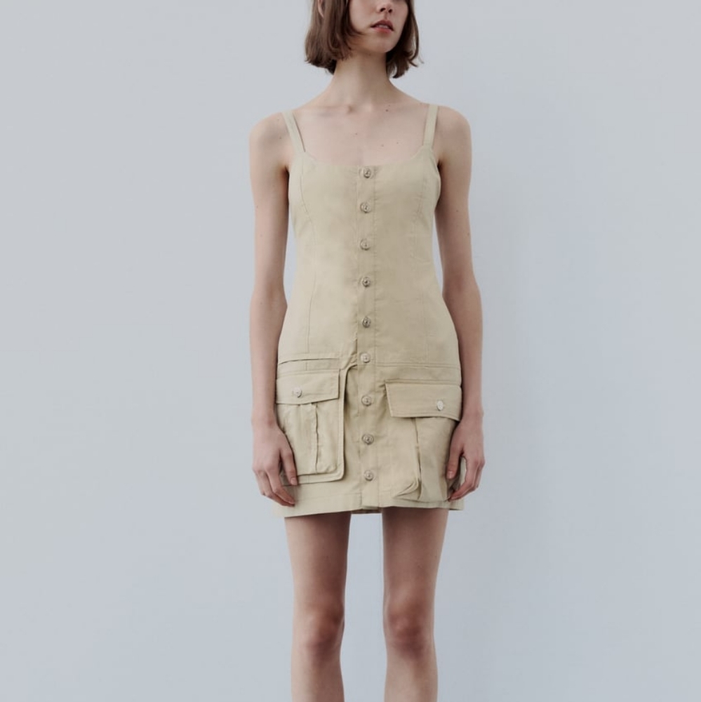 Zara Cargo Mini Dress